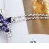 Set nakita Velika zvezda s kristali Swarovski® vijola - Image 4