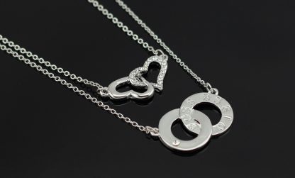 Ogrlica Infinityi s kristali Swarovski® - Image 3