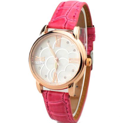 Ročna ura  Oblak s kristali Swarovski® roza