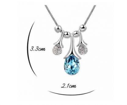 Set nakita Nebeške solze s kristali Swarovski® vijola - Image 3