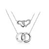 Ogrlica Infinityi s kristali Swarovski®