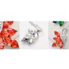 Ogrlica Liberty s kristali Swarovski® rdeča - Image 2