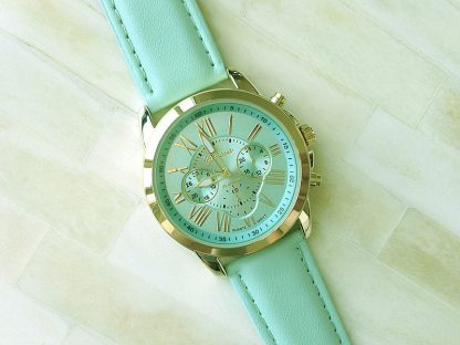 Ročna ura Geneva Casual ocean modra