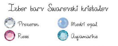 Ogrlica s kristali Swarovski® in motivom matere z otrokom srebrna - Image 3