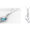 Ogrlica s kristali Swarovski® Angel bela - Image 2