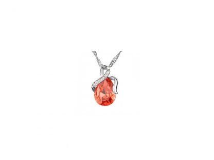 Ogrlica Josephine s kristali Swarovski® rdeča