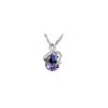 Ogrlica Josephine s kristali Swarovski® vijola