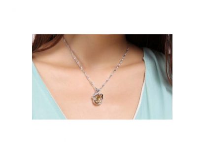 Ogrlica Josephine s kristali Swarovski® rdeča - Image 2