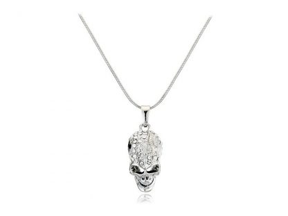 Ogrlica Lobanja s kristali Swarovski®