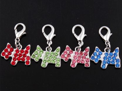 Obesek Psiček1 s kristali Swarovski®