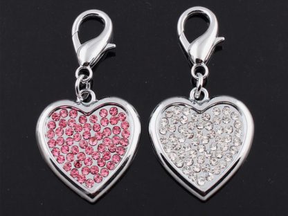 Obesek Srce1 s kristali Swarovski®