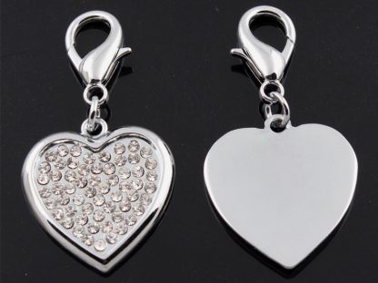 Obesek Srce1 s kristali Swarovski® - Image 2