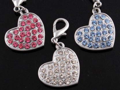 Obesek Srce s kristali Swarovski®