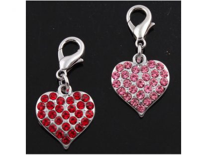 Obesek Srček s kristali Swarovski®