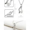 Ogrlica s kristali Swarovski® Vila bela - Image 3