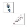 Ogrlica s kristali Swarovski® Pariz moder - Image 2