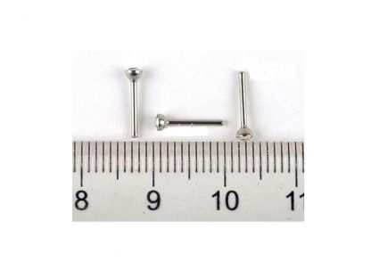 Pearcing za v nos s kristali bel - Image 2