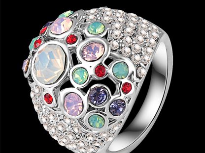 Prstan Benetke s kristali Swarovski®