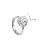 Prstan s kristali Swarovski® Gobica ocean moder - Image 2