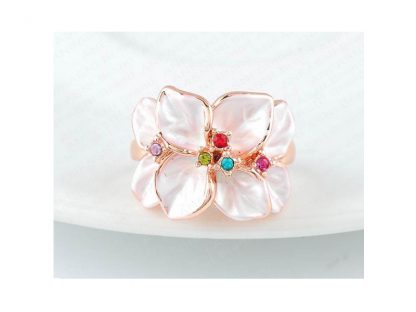 Prstan Rajska roža s kristali Swarovski® - Image 2