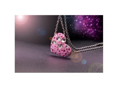 Ogrlica Samo Srčki s kristali Swarovski® - Image 2