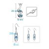 Set nakita Cathy s kristali Swarovski® bel - Image 2