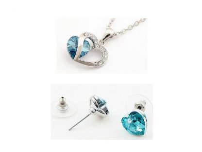 Set nakita Johanna s kristali Swarovski® ocean modra - Image 2