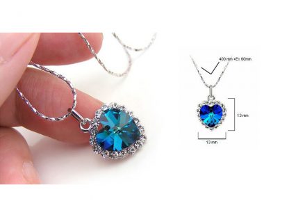 Set nakita s kristali Titanik Deluxe vijolična - Image 2