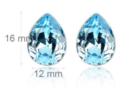 Set nakita Nebeške solze s kristali Swarovski® vijola - Image 4