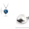 Ogrlica Titanik s kristali Swarovski® temno modra - Image 3