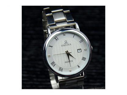 Ročna ura Koledar s kristali Swarovski® srebrna