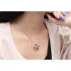 Ogrlica Velika Zvezda s kristali Swarovski® ocean modra - Image 2
