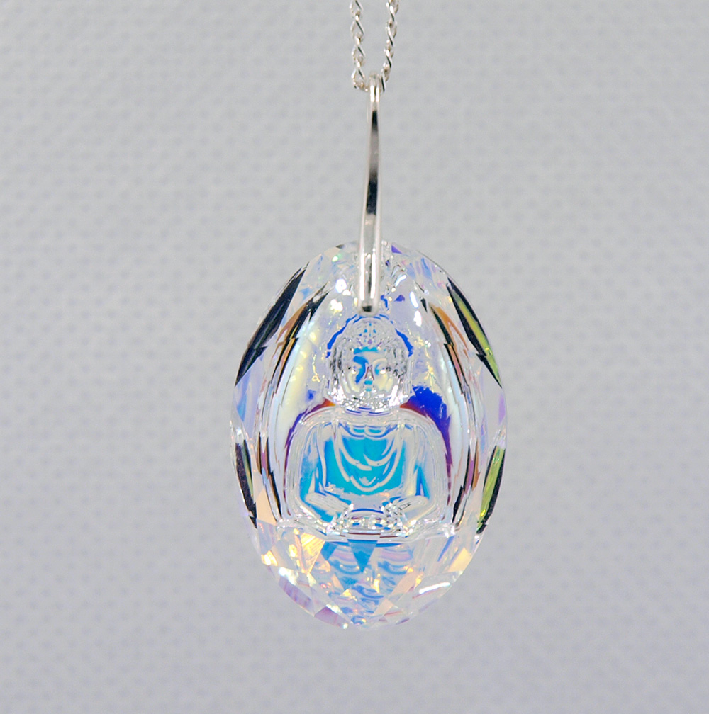 Ogrlica Buda severni sij z nastavkom labodji vrat