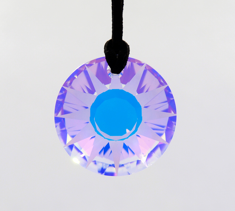 Ogrlica Veliko sonce s kristali Swarovski®
