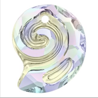 Ogrlica Morski polž severni sij s kristali Swarovski®