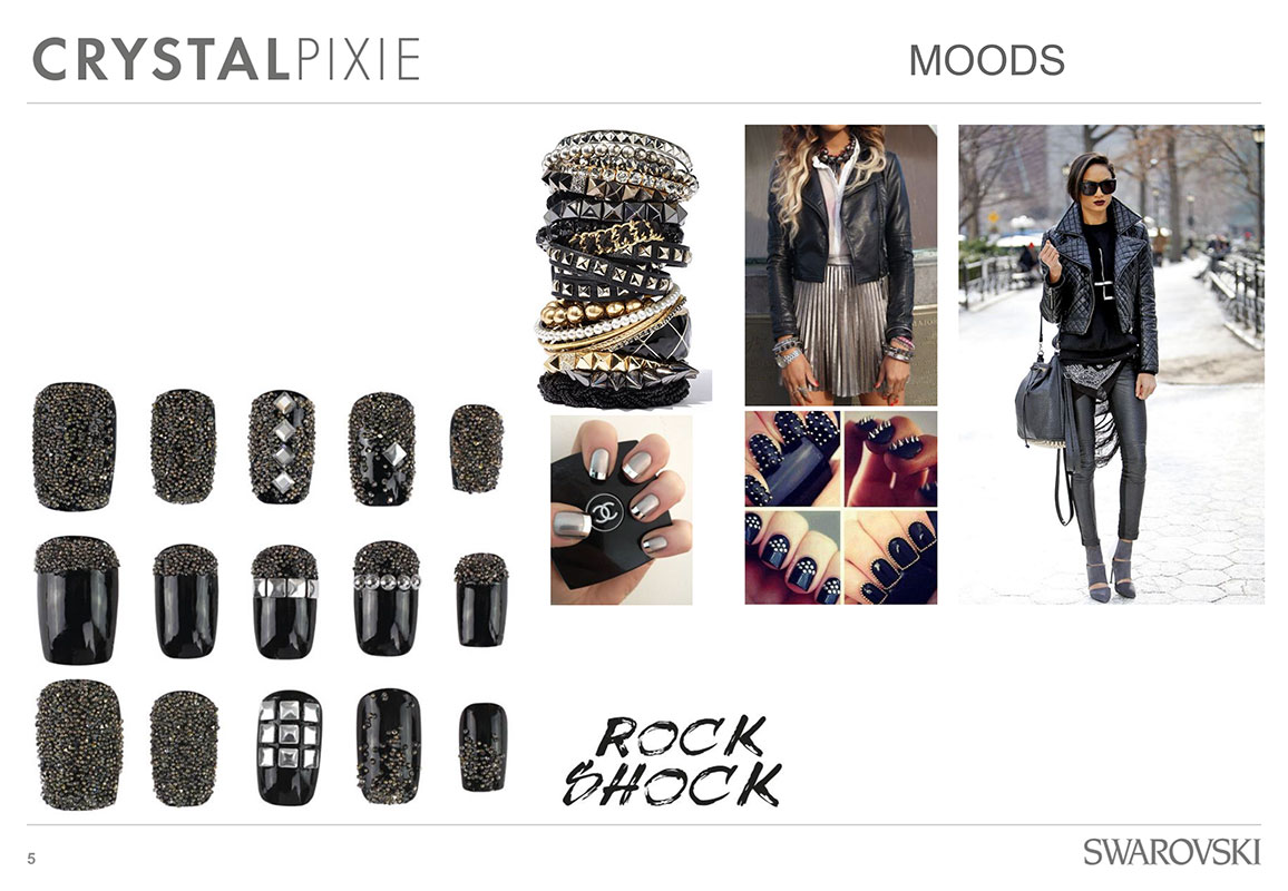 Swarovski® Crystal Pixies Rock Shock - slika 3