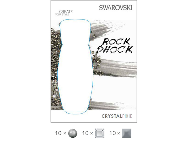 Swarovski® Crystal Pixies Rock Shock - slika 2