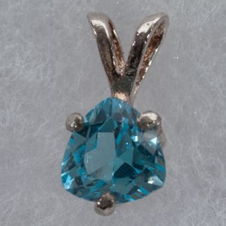 Ogrlica trikotni Nebesni Topaz
