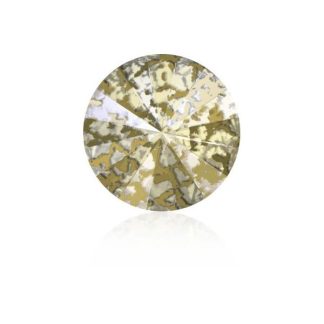 Zlata patina - kristal Swarovski® rivoli
