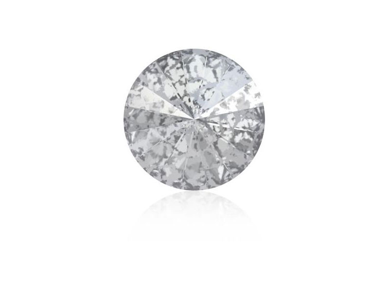 Srebrna patina - kristal Swarovski® rivoli